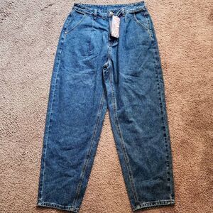 NWT Romwe mom jeans size L/8-10